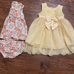 Summer baby girl dresses set 6-9M